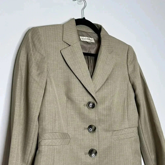 Evan Picone Tan Blazer - Picture 4 of 7